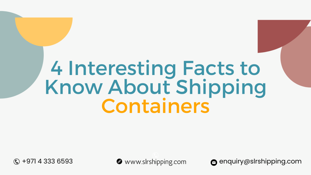 4 Interesting Facts to Learn About Shipping Containers